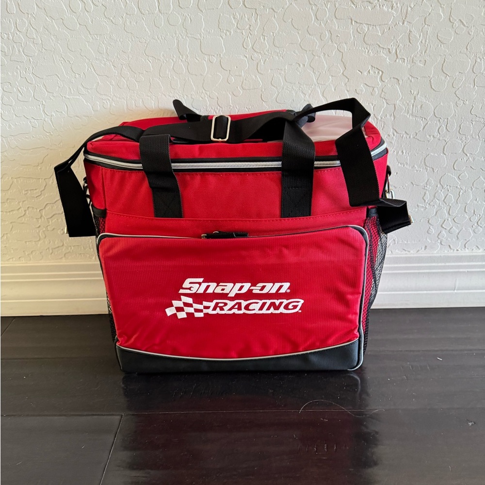 Snap-On Tools Racing Soft Sided Cooler Bag | Insulated Drink Holder NWOT